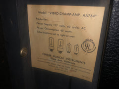 1969 Fender Vibro Champ Silver