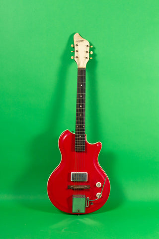 1963 Supro Belmont Guitar Red