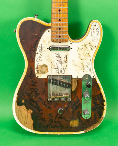 1954 Fender Telecaster with Parsons White B Bender